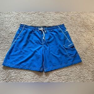 Speedo Mens 9'' Marina Volley Swim Lined Shorts XX-Large Classic Blue